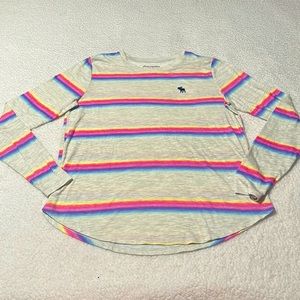 Abercrombie Kids Girls L/S Shirt, EUC, Size 15/16 Abercrombie Kids Sizing